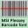 Barcode Generator MSI Plessey software