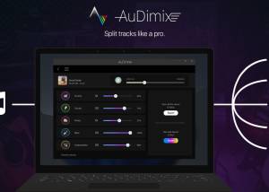 AuDimix: Split music stems like a pro screenshot
