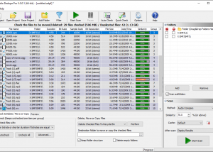 software - Audio Dedupe 5.5.0.1 screenshot
