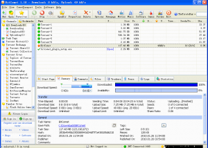 BitComet download screenshot