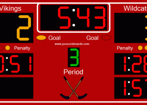 Hockey Scoreboard Standard screenshot