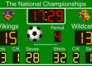 Soccer Scoreboard Pro screenshot