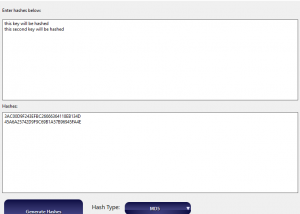 WDZ Hash Generator screenshot