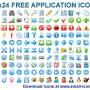 24x24 Free Application Icons 2013.1 screenshot