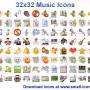 32x32 Music Icons 2013.1 screenshot