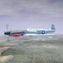 3D Flying P-51C Mustang Screensaver 1.3 screenshot