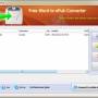 7Dwarf Word to ePub Driver 1.0 screenshot