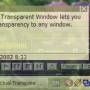 Actual Transparent Window 8.15.1 screenshot