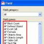 Additional AutoCAD Fields - AutoField 2.1 screenshot