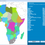 Africa Interactive Map Quiz Software 7.0 screenshot