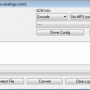 AnalogX ACM Convert 1.06 screenshot