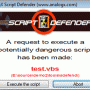 AnalogX Script Defender 1.03 screenshot