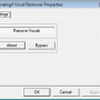 AnalogX Vocal Remover 1.04 screenshot