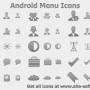 Android Menu Icons 2013.2 screenshot