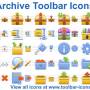 Archive Toolbar Icons 2015.1 screenshot