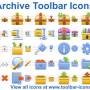 Archive Toolbar Icons 2015.1 screenshot