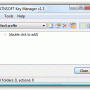 ATNSOFT Key Manager 1.15 B460 screenshot