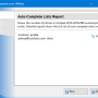 Auto-Complete Lists Report for Outlook 4.20 screenshot
