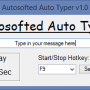 Auto Typer by Autosofted 1.1 screenshot