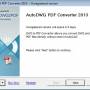 AutoDWG DWG to PDF Converter 2013 4.6 screenshot