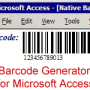 Barcode Generator for Microsoft Access 2023 screenshot