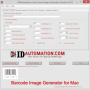 Linear Barcode Image Generator for Mac 2011 screenshot