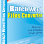 Batch Word File Converter 4.6.2.6 screenshot