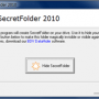 BDV SecretFolder 2010 screenshot