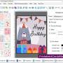 Birthday Cards Maker 8.2.0.1 screenshot