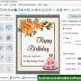 Birthday Cards Maker Program 8.2.0.1 screenshot