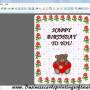 Birthday Cards Printing Software 9.2.0.1 screenshot