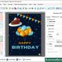 Birthday Wishing Card Maker Software 12.4 screenshot