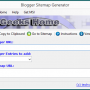 Blogger Sitemap Generator 1.4 screenshot