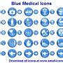 Blue Medical Icons 2013.1 screenshot