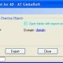 Bulk Export for Active Directory 2.6.0.0 screenshot