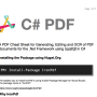 C# PDF 2022.4.5575 screenshot