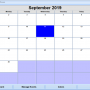Calendar Schedule Software 7.0 screenshot