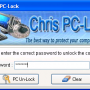 Chris PC-Lock 3.70 screenshot