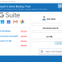 Cigati G Suite Backup Tool 21.1 screenshot