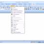 Classic Menu for Word 2007 5.25 screenshot