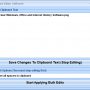 Clipboard Editor Software 7.0 screenshot