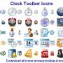 Clock Toolbar Icons 2013.1 screenshot