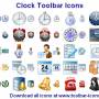 Clock Toolbar Icons 2013.1 screenshot