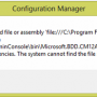 CM2012 Console MDT Integration Error Fix 1.1 screenshot