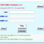 CMP ISBN Validator 2.5 screenshot