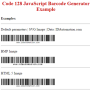 JavaScript Code 128 Generator 18.03 screenshot