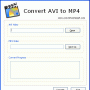 Convert AVI to MP4 1.3 screenshot
