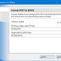 Convert PST to DOCX for Outlook 4.21 screenshot