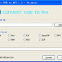 Convert VOB to AVI 1.62 screenshot