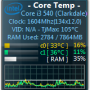 Core Temp Gadget 2.7 screenshot